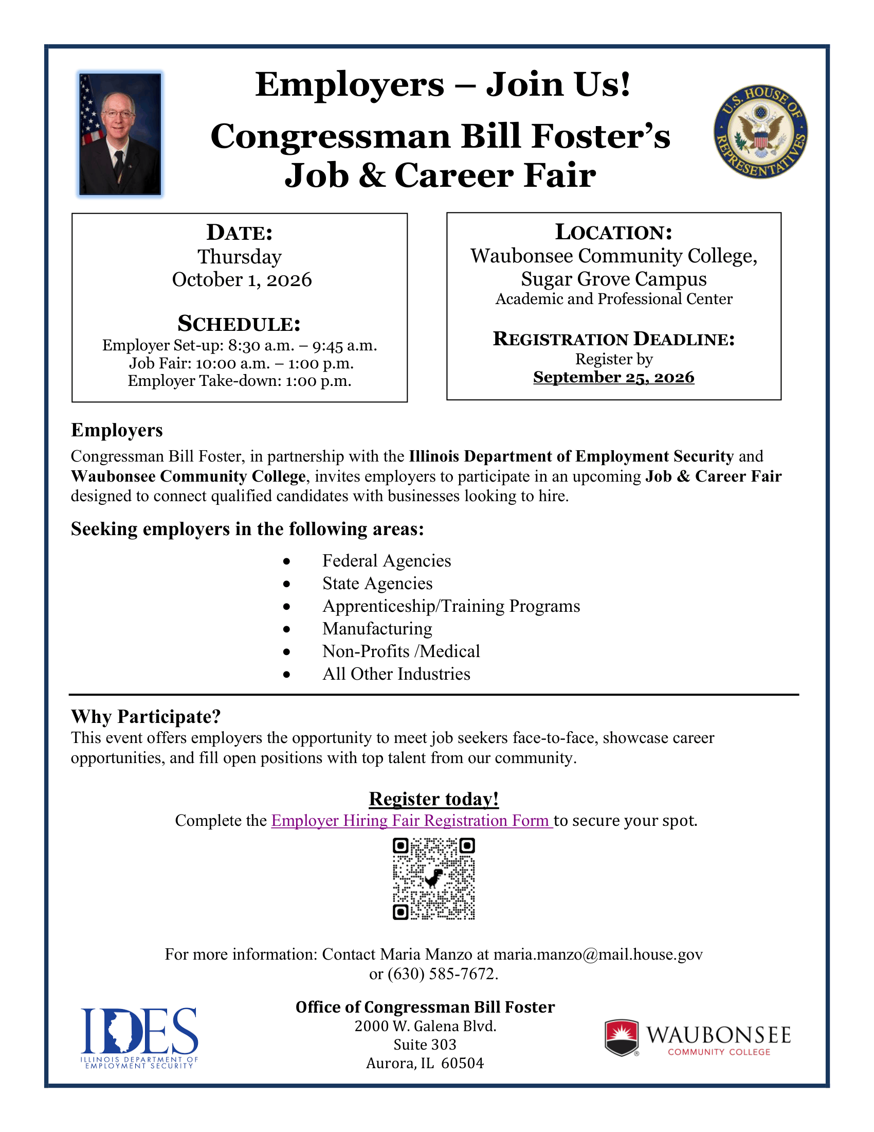 Foster Hiring Fair