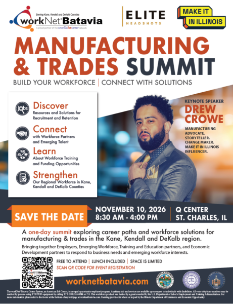 St. Charles MFG Trades Summit Poster 11.10.26