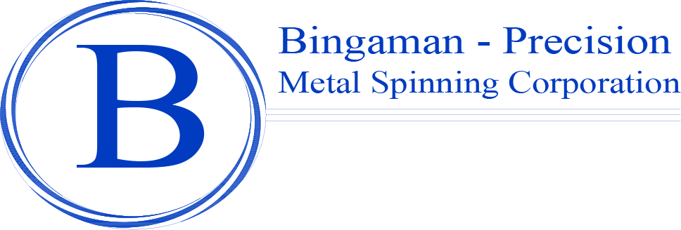 Bingaman - Precision Metal Spinning Corporation logo.