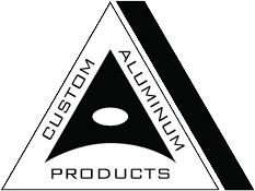 Custom Aluminum Products logo.