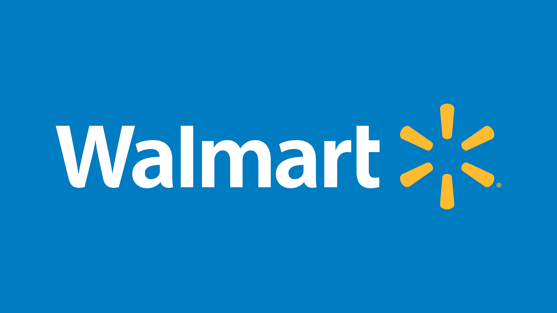 Walmart logo.
