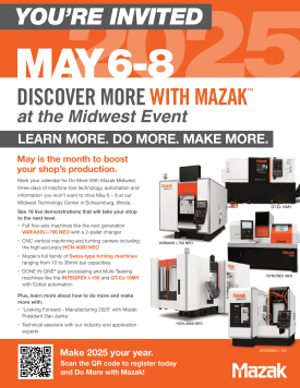 Mazak 5.6.25 event